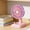 🔥 Purple_Hot, variant on ZYXWVU Desk Fan USB Rechargeable Desktop Mini Fan Portable Small Quiet Fan for Dorm Students Office Desk Bedroom Personal Cooling Summer Fan