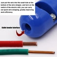 thumbnail image 4 of Mistaha Dénudeur de Fil Électrique Portable pour Perceuse, pour Fil de 10 Carrés, Longueur de Dénudage Réglable, Outil d'Épluchage à Rotation Rapide - Couleur Bleue, Convient à Diverses Tailles et Modèles de Fils, 4 of 6
