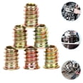 thumbnail image 1 of FUTUREORYY 100pcs Cylindrical Nut Inserts For Woodworking Tools Assembly, 1 of 5