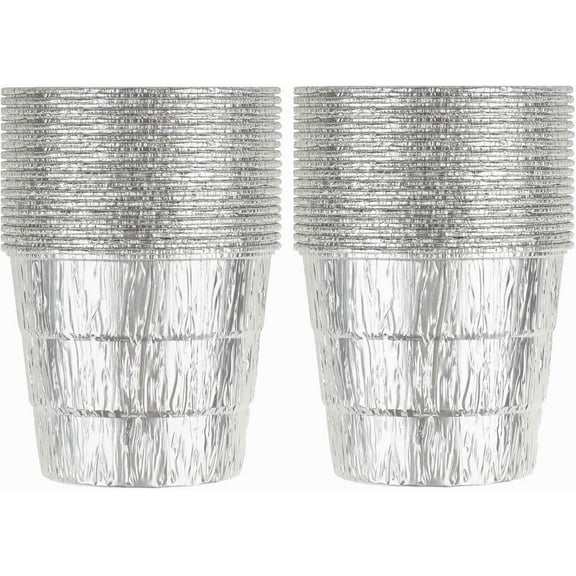 30-Pack Grease Bucket Liners Replacment for Mostly Z Grill, Green Mountain Pellet Wood Smoker