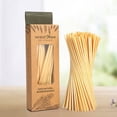 thumbnail image 4 of TidBay 100 Pcs Pailles Biodégradables Jetables pour Bar Cuisine, 4 of 8