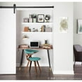 thumbnail image 4 of Gardenia Mid-Century Modern Dining/Accent Chair with Swivel in Walnut Wood and Teal Fabric by LumiSource, 4 of 11
