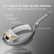 Sanho Nonstick Fry Pan 10 inch, Ceramic Coating, Even Heat