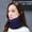 B, variant on Thermal Scarf for Men and Women in Autumn Winter Outdoor Knitted Thick Velvet Solid Color for Cozy Warmth