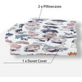 thumbnail image 7 of Anime Jujutsu Kaisen Duvet Cover Bedding Set,3D Anime Soft Comfortable Quilt Cover Twin Full Queen King Size with Pillowcases (Color 1, Twin), 7 of 7