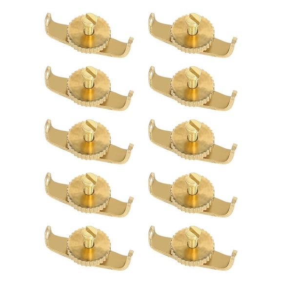 LeeQinersw 10 Pieces Copper Erhu Fine Replacement Simple to Use String Tune Adjuster