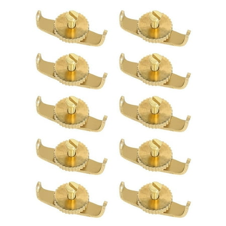 10 Pieces Copper Erhu Fine Tune Adjuster Replaces Musical Instrument Accessories Erhu Parts Easy to Install Tuning Hardware Tools