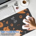 thumbnail image 4 of Long Mouse Pads for Desk,Trick or Treat Halloween Pattern Desk Mats on Top Of Desks, Desk Mouse Pad Extra Large with 3mm Non-Slip Base and Stitched Edge for Gaming,Office,Work,Home 31.5x11.8in, 4 of 5