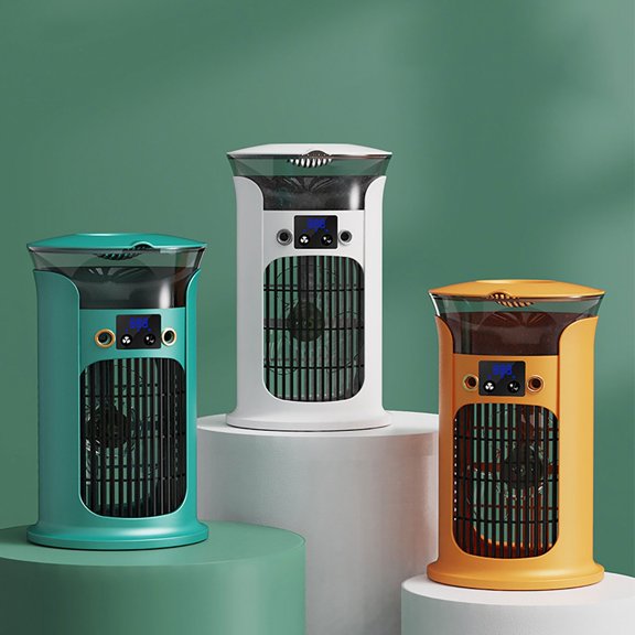 Msgweeeg Personal Fan Ventilador Portatil Personal Fans Portable Rechargeable Portable Mini Desktop USB Fan with Evaporative Cooler - Multi-Function Home and Office Cool Solution