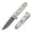 Ivory, variant on CIVIVI Navo Pocket Folding Knife with 3.25" Nitro-V Blade C25015A-1