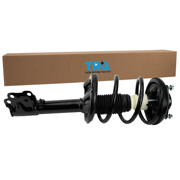 TRQ Front Left Complete Strut & Coil Spring Assembly Drivers Side Fits Select 2008-2013 Mitsubishi Outlander