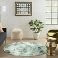 thumbnail image 2 of Carvapet Round Area Rug, Non-Slip Washable Circle Rug for Kitchen Bathroom Living Bedroom, Super Soft Absorbent Carpet Low Pile, 4ft, Green, 2 of 7