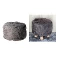thumbnail image 1 of 2 uds., Taburete , funda lavable, funda para silla, silla forma forma forma , bar, barbería, de asiento para decoración para hogar, gris, 33 m de Macarena Protector de la cubierta del taburete redondo, 1 of 6