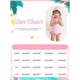 thumbnail image 2 of BULLPIANO Baby Girl Swimsuit Infant Bathing Suit Summer Ruffle One Piece Sleeveless Bikini Swimwear Beachwear Cute Girls Swimsuits, 2 of 8