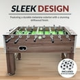thumbnail image 6 of Hathaway Driftwood 56-in Foosball Table, 6 of 7