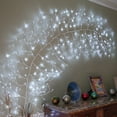 thumbnail image 5 of Wintergreen Lighting 118" Prelit Artificial Climbing Vine, White with Cool White LED Lights for Home Party Wedding Décor, 5 of 6