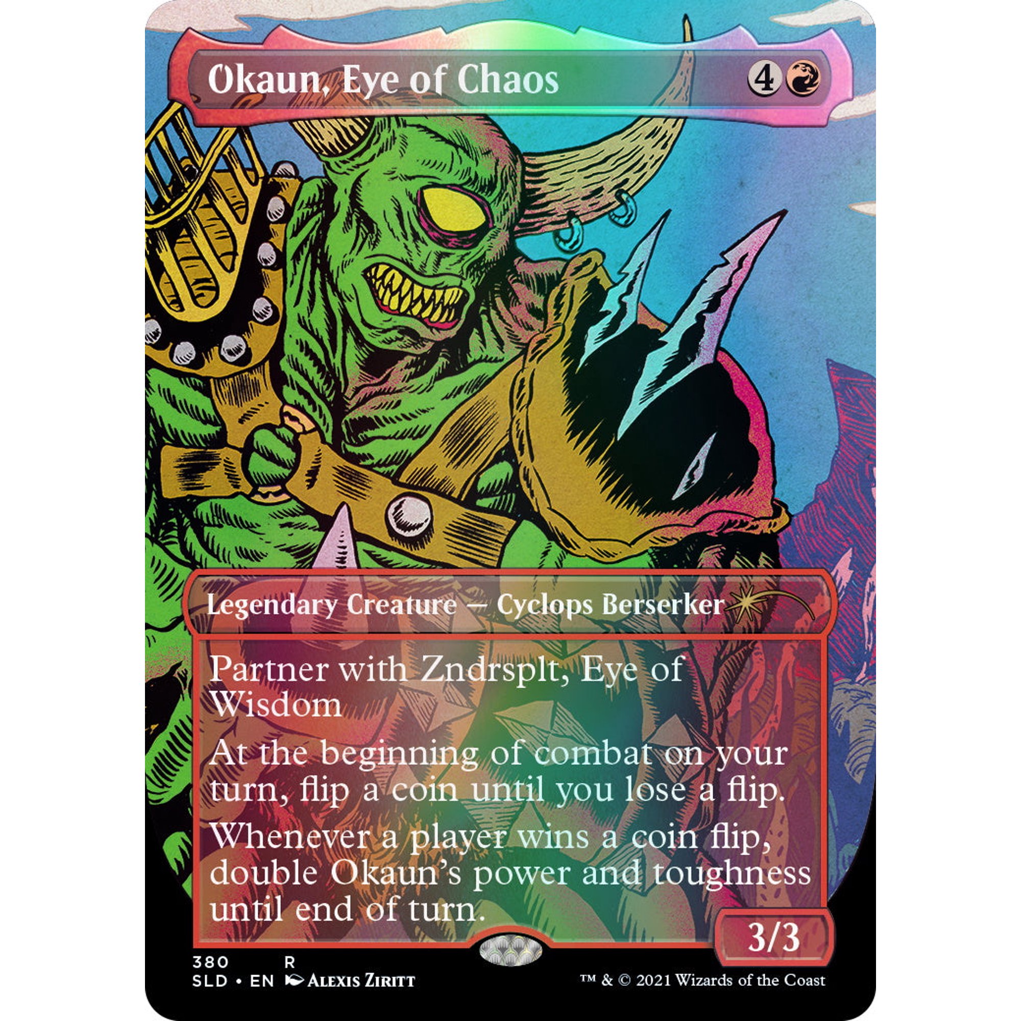 MTG 「Heads I Win, Tails You Lose」 Magic: The Gathering TCG - Secret Lair Commander Deck