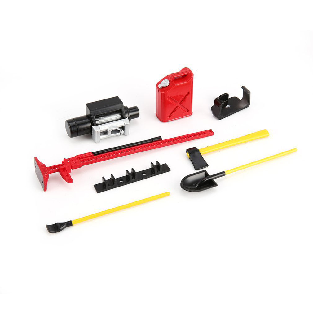 1/10 Scale RC Rock Crawler Tools Toolbox Set Fit for Axial SCX10 RC4WD D90 D110~