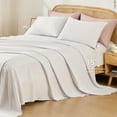 thumbnail image 6 of Regency Heights Twin XL Size Comforter Sets, Terracotta Bed in a Bag Twin XL, Botanical Bedding Comforter Set with Bed Sheets and Side Pockets, 6 Pieces, 6 of 8