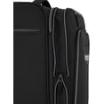 thumbnail image 6 of Wrangler 20-inch Soft-Side Expandable Rolling Carry-on with 8-Wheel System, Black, 6 of 9