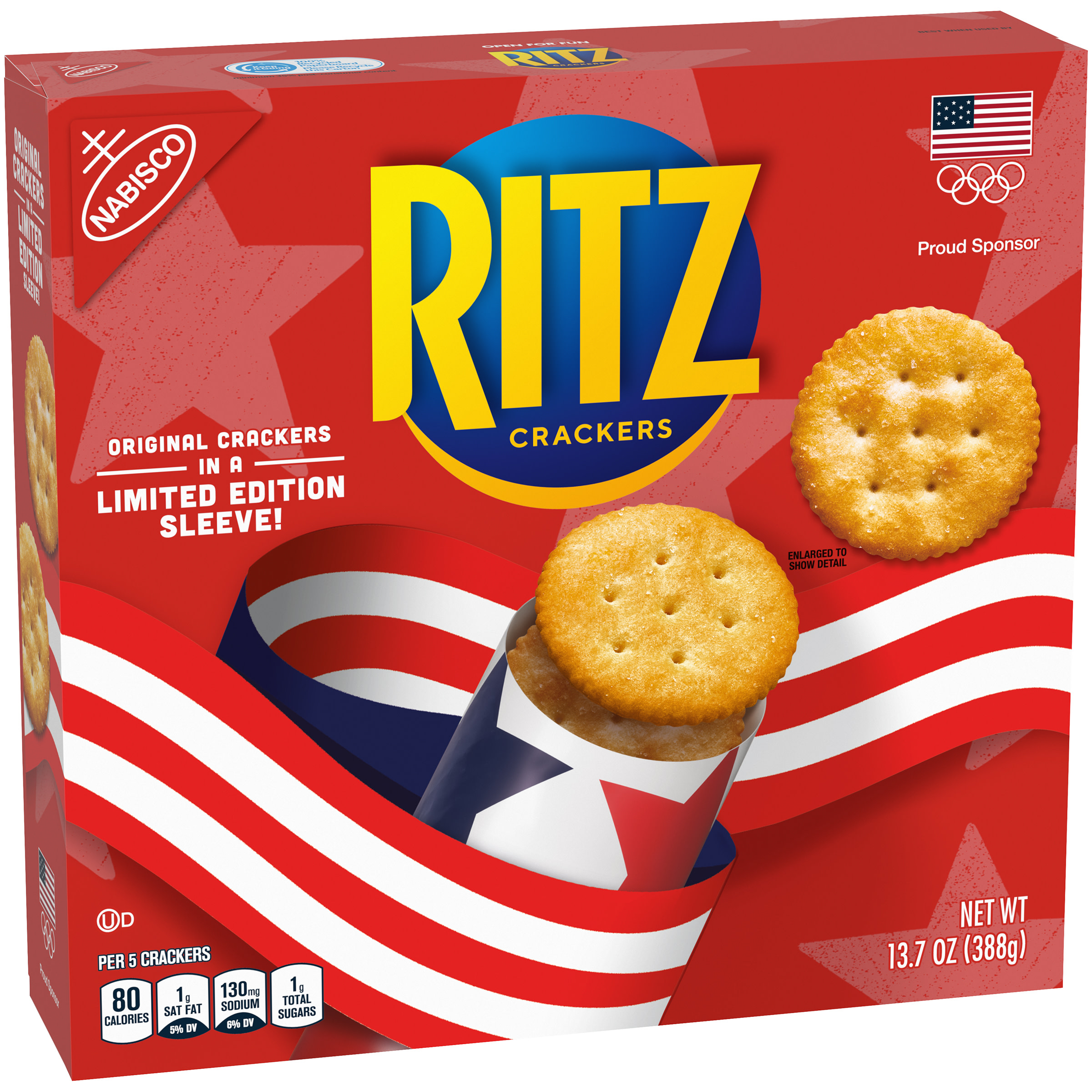 Team USA RITZ Original Crackers, Limited Edition, 13.7 oz - image 2 of 12