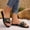 Black, variant on Womens Flat Slide Sandals Gold Chain Slip-On PU Faux Leather Comfortable Casual Summer Beach Shoes White Size 9