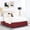 Burgundy, variant on Cotton Haven Queen Bed Skirt – Soft 100% Microfiber, Box Pleated, Three-Sided Dust Ruffle- 14" Deep Pocket - Hotel Quality Bedskirt - Ivory.