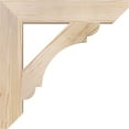 thumbnail image 3 of Ekena Millwork 3 1/2"W x 20"D x 20"H Olympic Slat Smooth Bracket, Douglas Fir, 3 of 4
