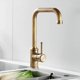 thumbnail image 2 of Robinet de Cuisine, Laiton Antique, Mitigeur Cuisine avec Bec Orientable 360°, 2 of 5