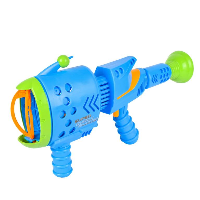 Play Day Bubble Blaster, Green, Battery Operated, Bubble Blowing Toy