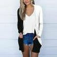 thumbnail image 1 of Cardigan pour Femmes Élégant Cardigan à Manches Longues Col Rond Imprimé Veste Légère Cardigan d'Été pour Femmes, 1 of 5