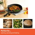 thumbnail image 4 of Meyer - Pre-Seasoned Cast Iron Frying Pan, Induction Cooktop Compatible (26cm/10.2in), 4 of 8