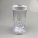 thumbnail image 2 of Pickle and Olive Hourglass Jars - Pickle Jar with Strainer Flip Lid, Pickle Jar for Airtight Food St, 2 of 5