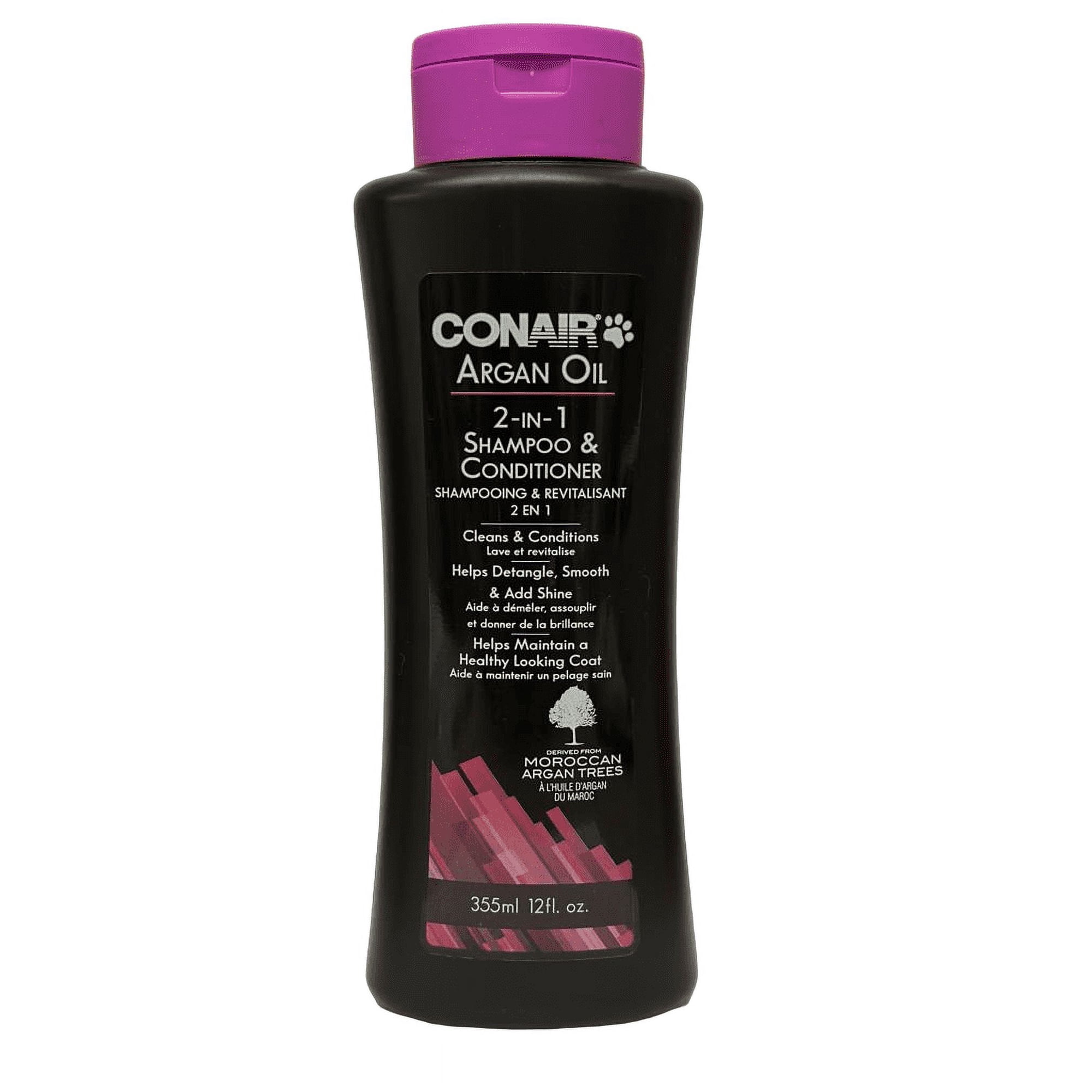 Conair Argan Oil 2-in-1 Shampoo & Conditioner 12 fl. oz / 355ml