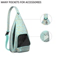 thumbnail image 2 of Dog Paw Adventure Sling - Cute Crossbody Backpack, Multi-Functional Pack for Outdoor Enthusiasts, 2 of 4