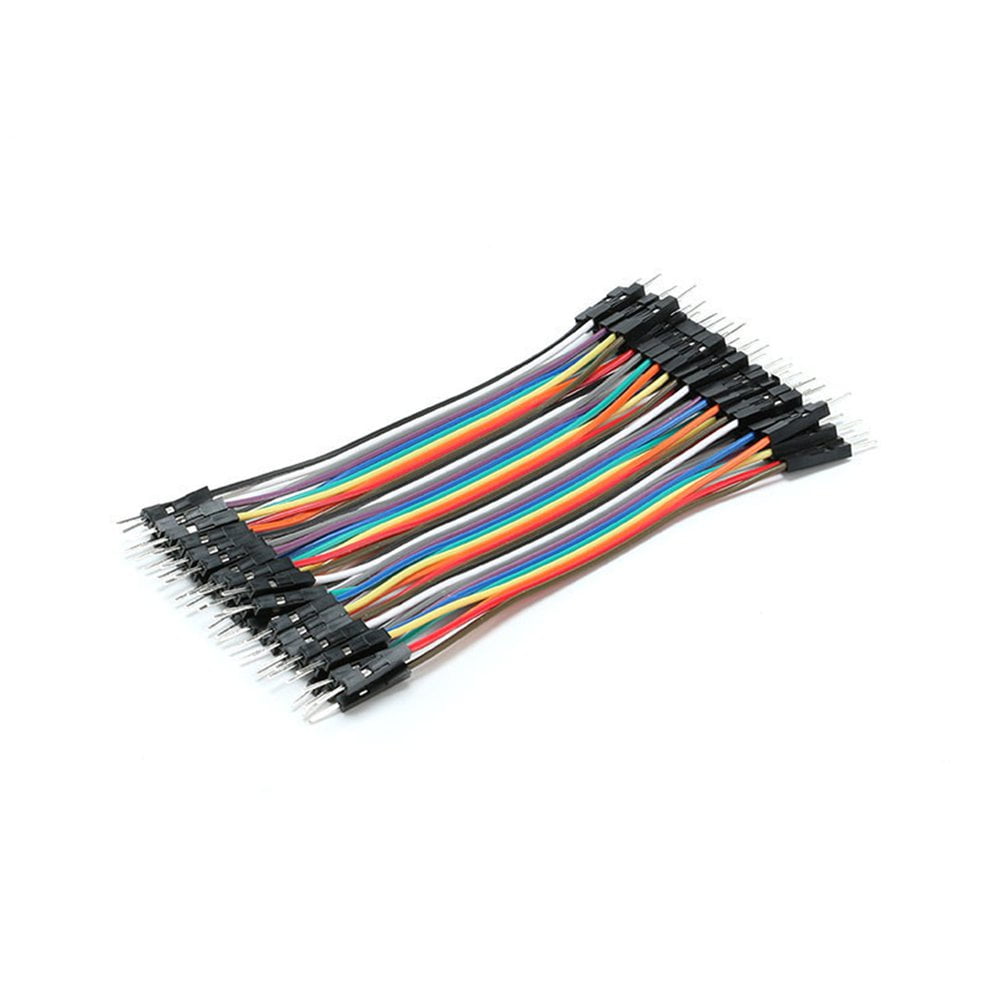 40PCS Set For Arduino Dupont Wire Female To Female Connector Cable 2.54mm 1P-1P