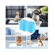 thumbnail image 3 of 100 pañales tapete entrenador para perro almohadillas 33x45cm Belug Azul, 3 of 5