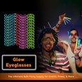 thumbnail image 2 of Glow Glasses Glow Fever que brillan en la oscuridad, paquete de 20 unidades para fiestas, 2 of 9