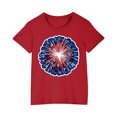 thumbnail image 5 of GERsome Unisex Kids 4th of July T-Shirts Crewneck Short Sleeve Funny American Flag Graphic Cute Tee, Boys Girls Tshirts, 4-5 Years, 5 of 6