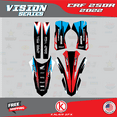 thumbnail image 2 of Kalair GFX Graphics Kit for Honda CRF250R (2022) Vision Series, 2 of 5