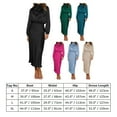 thumbnail image 4 of IDOPIP Women's Elegant Long Sleeve Satin Dress Mock Neck Elastic Waist Cocktail Party Maxi Dress, 4 of 8