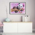thumbnail image 3 of Taladro completo lindo panda forma especial diamante pintura bricolaje punto de cruz decoración, 3 of 11