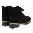 thumbnail image 3 of Kensie Women's Kasha Lace Up Boots Black Size 8.5, 3 of 5