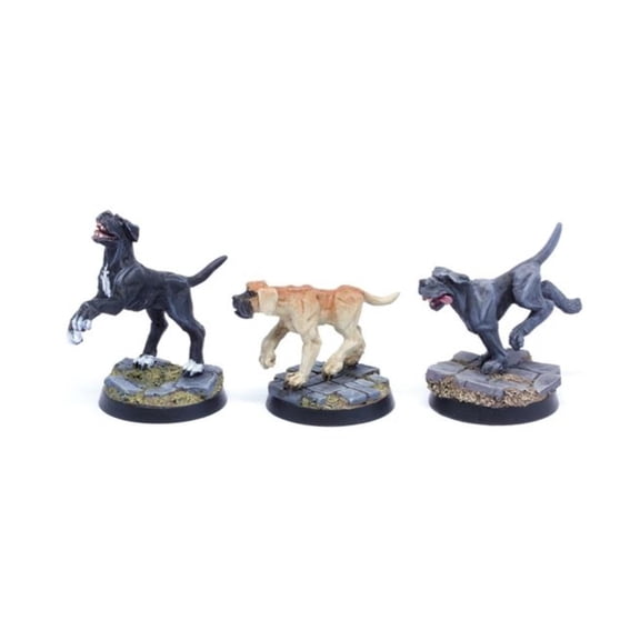 Tabletop Art Dogs Set #2 - Mastiffs New