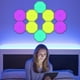 thumbnail image 3 of Lámpara De Panal Lámpara Luz de pared empalmable de iluminación ambiental LED RGB 3pcs para Bar Party (Octágono), 3 of 5