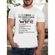 thumbnail image 1 of Funny Wife Slogan Pattern Print Men's T-shirt, Graphic Tee Men's Summer Clothes, Men's Outfits, 1 of 5