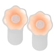 thumbnail image 3 of Cubrepezones de silicona sin tirantes, sin costuras, para vestidos de fiesta pétalo, 3 of 8