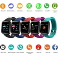 thumbnail image 2 of Lnkoo 116S Smart Watch Heart Rate Watch Waterproof Cellular 1.44" Screen Size Case Wrist Band, 2 of 8