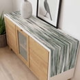 thumbnail image 4 of Sage Green Vintage Table Runner - 72 Inch Long, Kitchen Dining Table Runner Dresser Scarves, Stripes Painting Retro Abstract Art Farmhouse Decor for Coffee Tables Wedding Party Banquet, 4 of 8