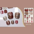 thumbnail image 1 of Kiplyki Wholesale Toe Nail Stickers Toe Nail Stickers Bronzing Imitation Diamond Nail Stickers, 1 of 2